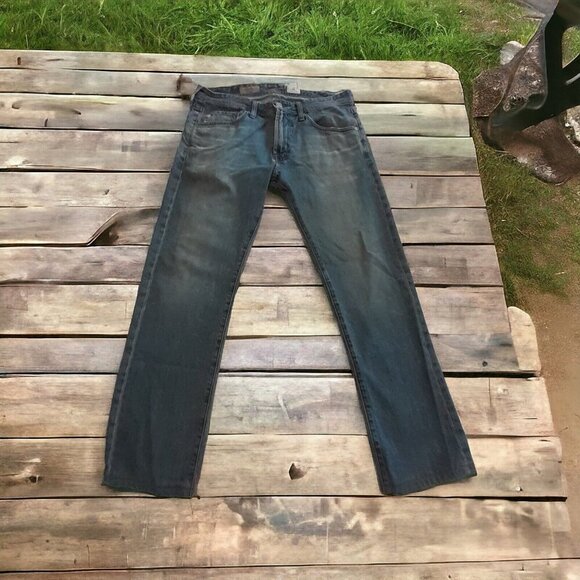 Adriano Goldschmied Denim Jeans The Matchbox Slim Straight 32x30 Made in the USA - Picture 2 of 15